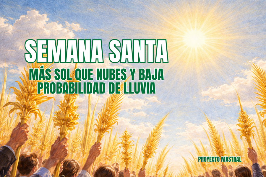 El tiempo en Semana Santa